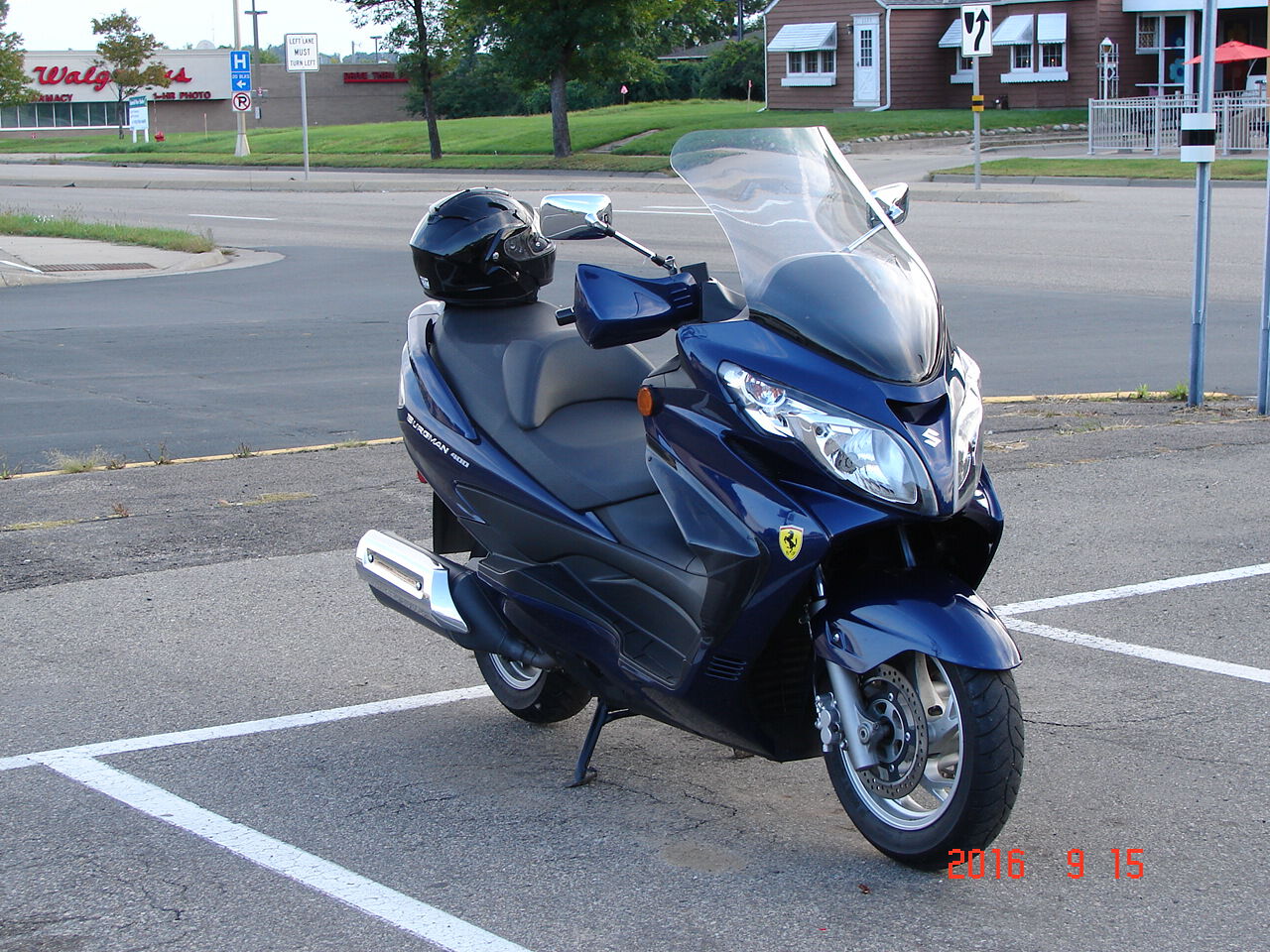 My classic 2007 Burgman 400
