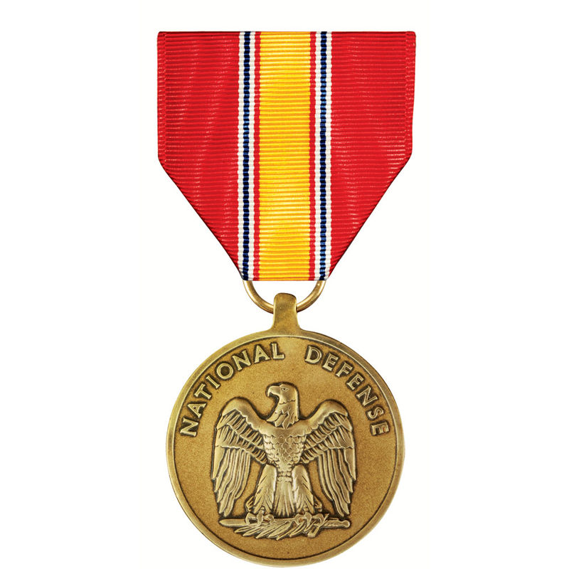 I think everyone serving got this medal in basic.  Something to do with being in service during active conflict.  Does not mean you were in the conflict like Vietman.