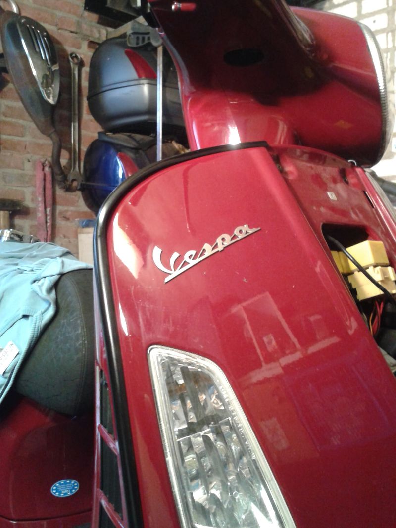 Striping back on