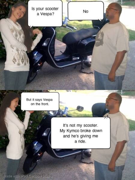 Modern Vespa : NSR post your humor