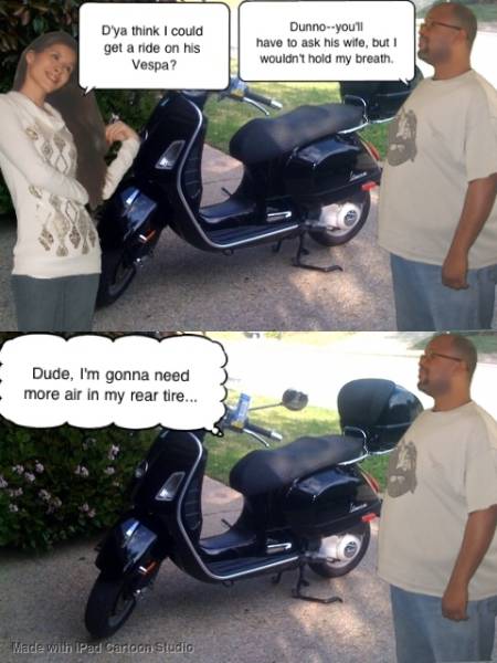 Modern Vespa : NSR post your humor