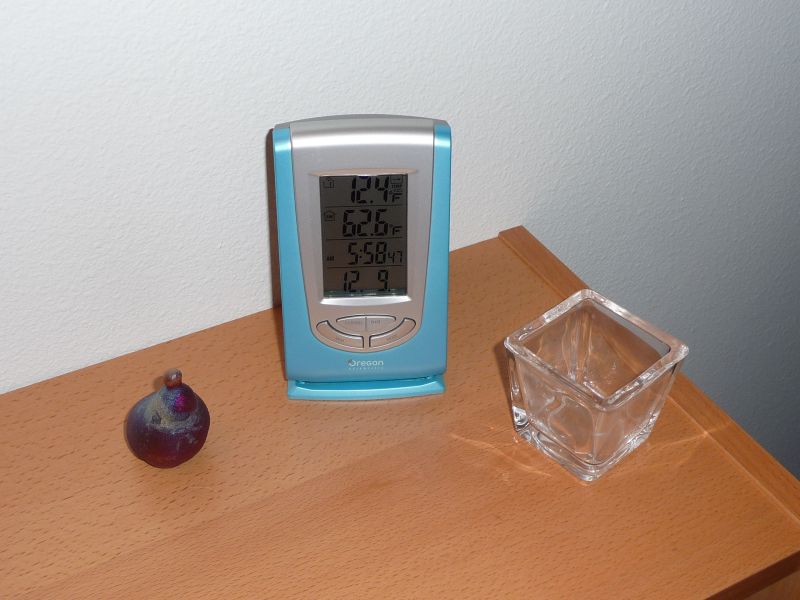 Outside temp - too damn cold!!