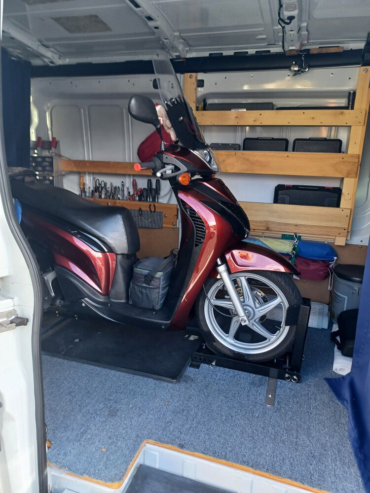 This is where I change the oil.