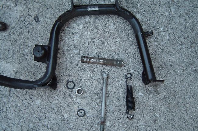 These are the parts. I had to use the breaker bar handle to remove the bushing. It was the size I needed to use as a punch.