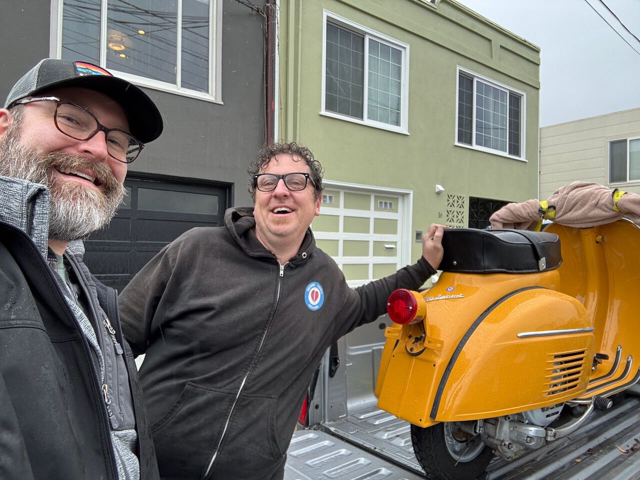 Such a solid dude! (The guy on the right, that is. We all know the guy on the left has issues :) )