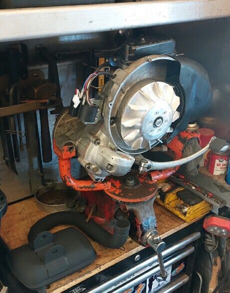 Joe was quick to get the engine back together after we decided which way we were going. He even tracked down Sprint cases numbered close to the chassis VIN.