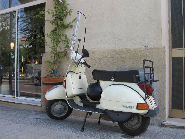 Modern Vespa Vespas of Sardinia