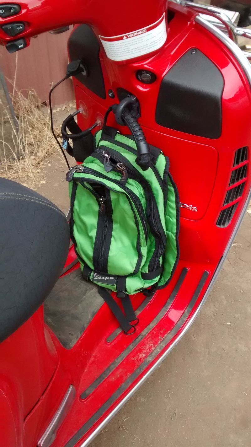 Modern Vespa Favorite Bag for the Bag Hook