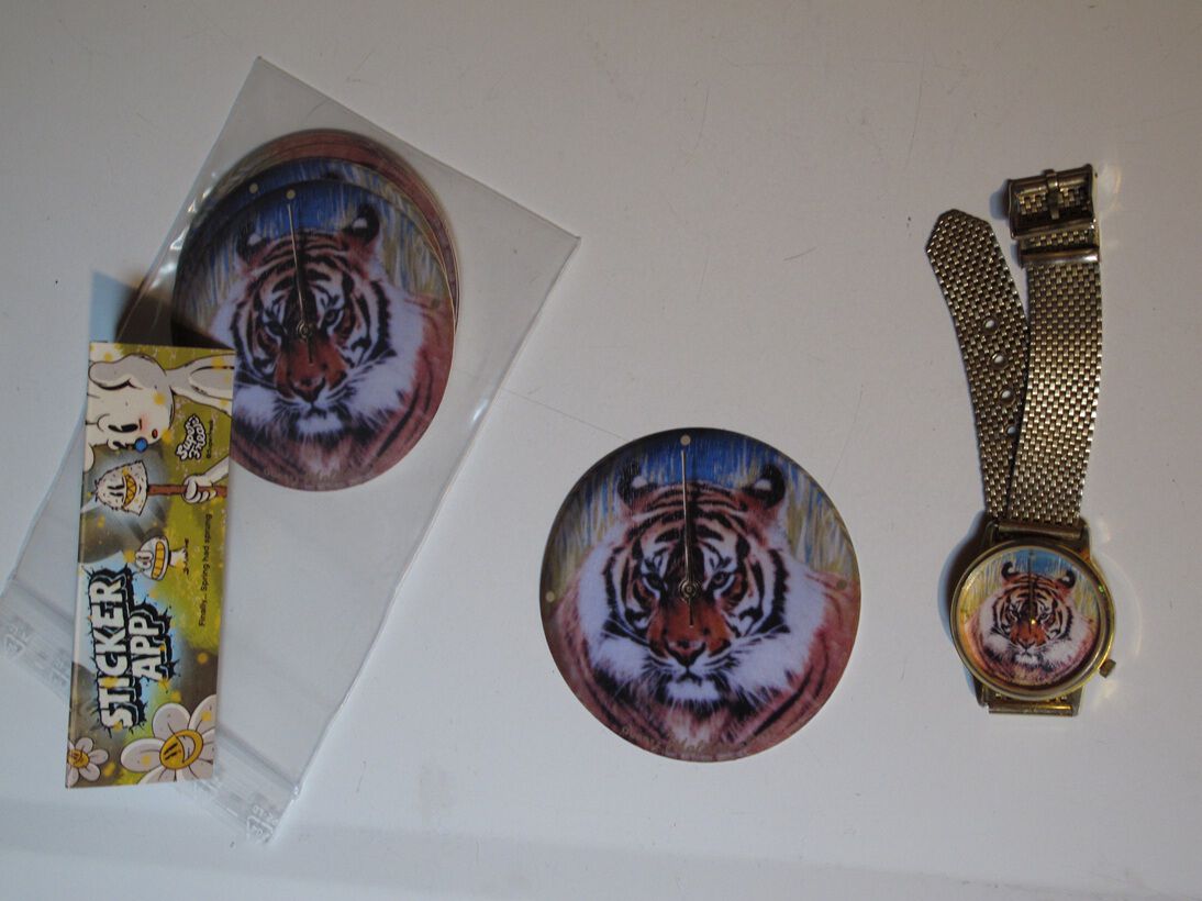 used pic of my watch when I couldn't find a serene tiger out there...