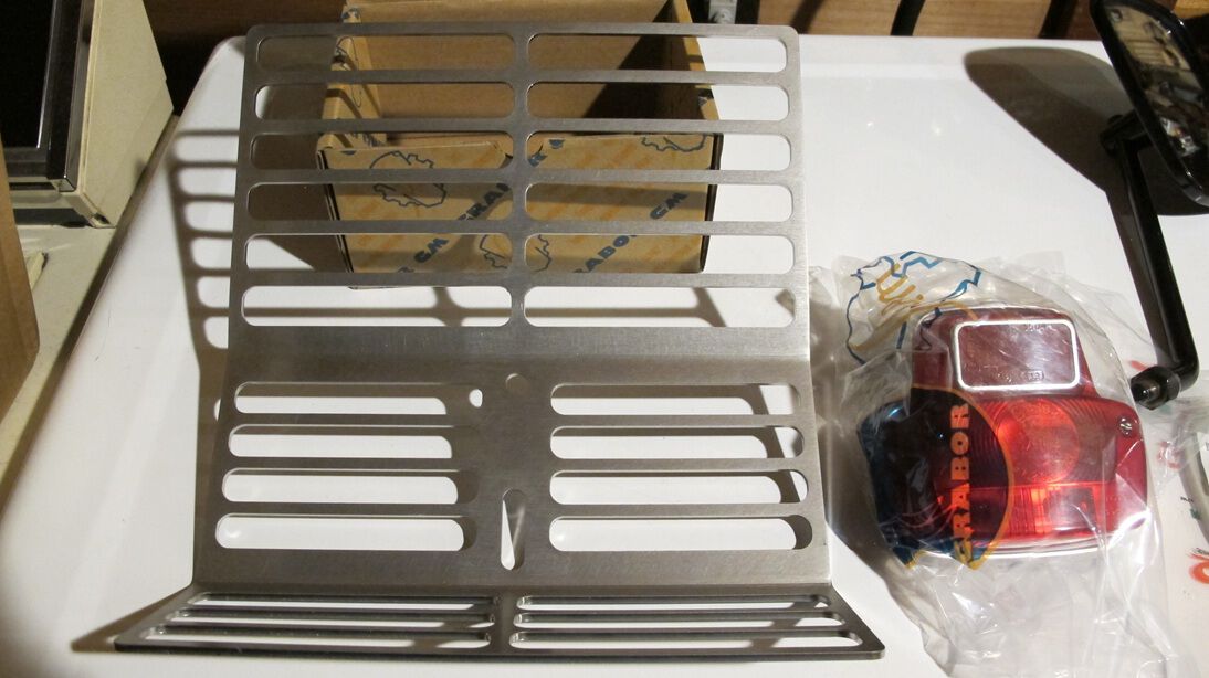 mrp luggage rack & Siem brakelight gems!