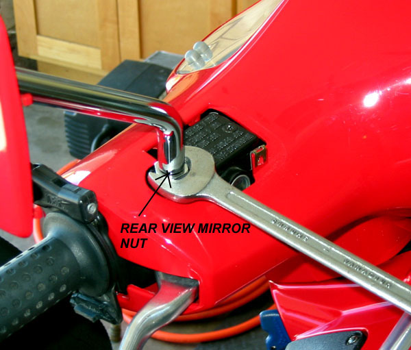 Removing rear view mirrors