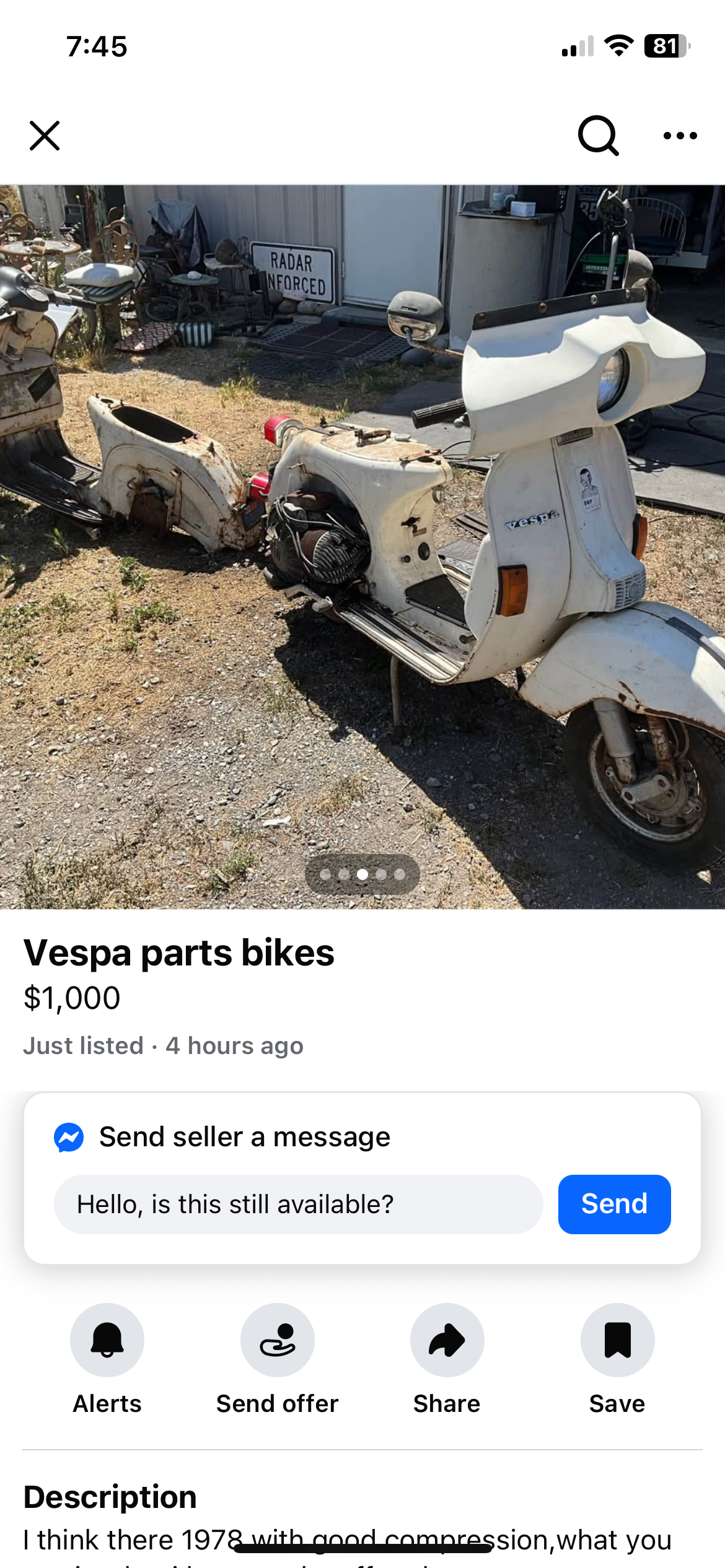 Forum member supplied image with no explanatory text