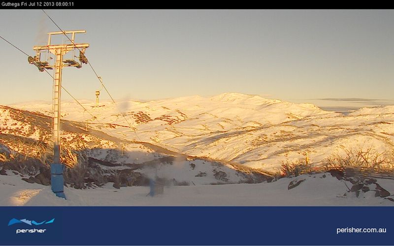 Mt Twynam (centre) from Mt Blue Cow