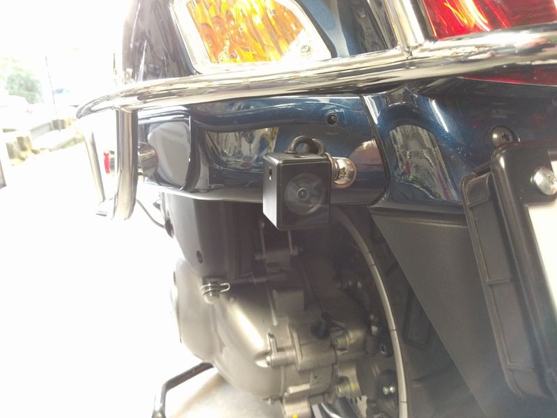 Modern Vespa Scooter Dash Cam K1