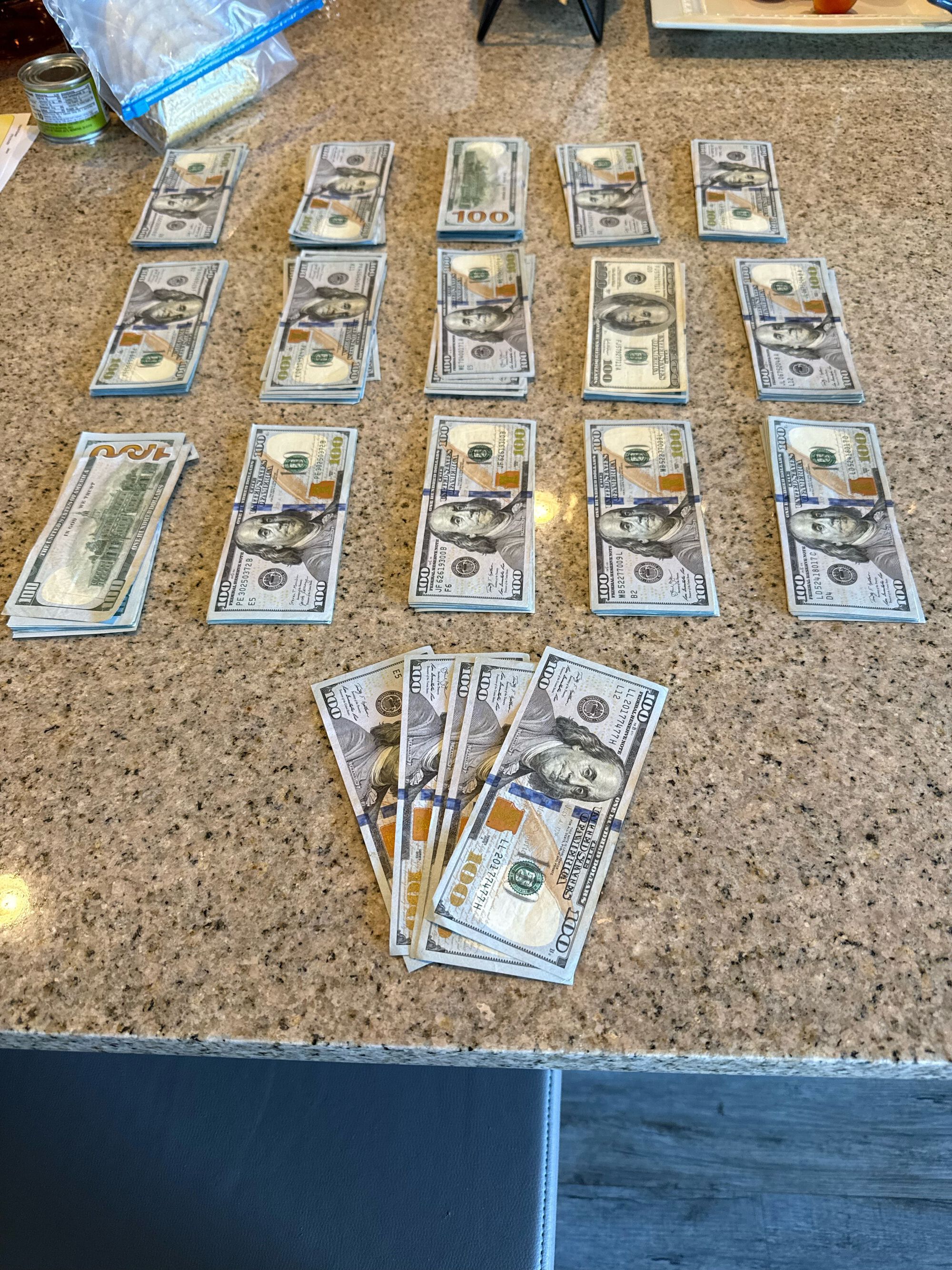 Most buyers don't show up with $15,500 in cash, but "YES! I accept cash!"  😂