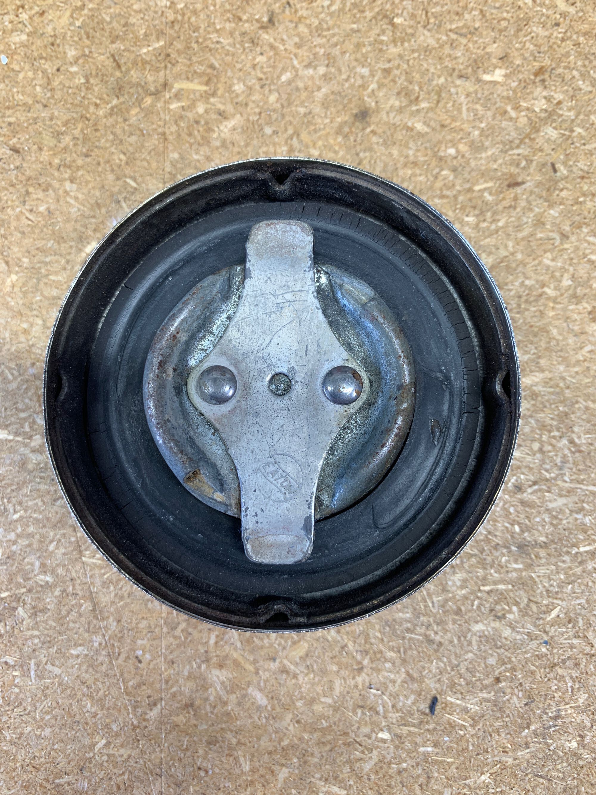 The proper EATON hallmark on the gas cap I sold.