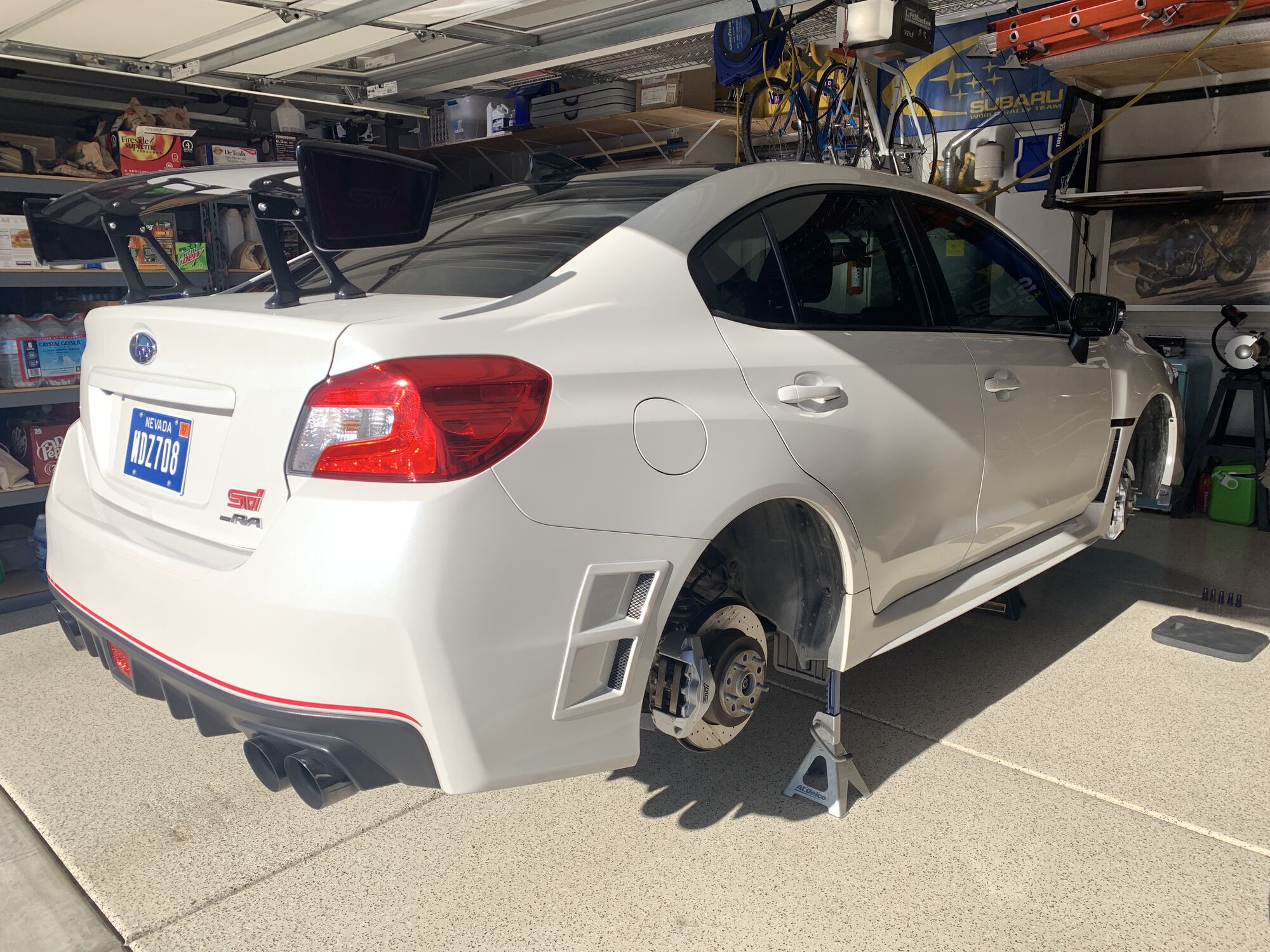 Summer wheels/tires are off