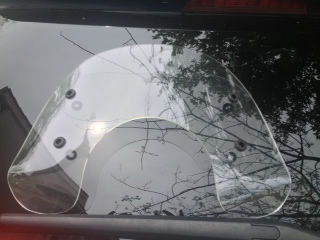 scratch near mounting on the right side