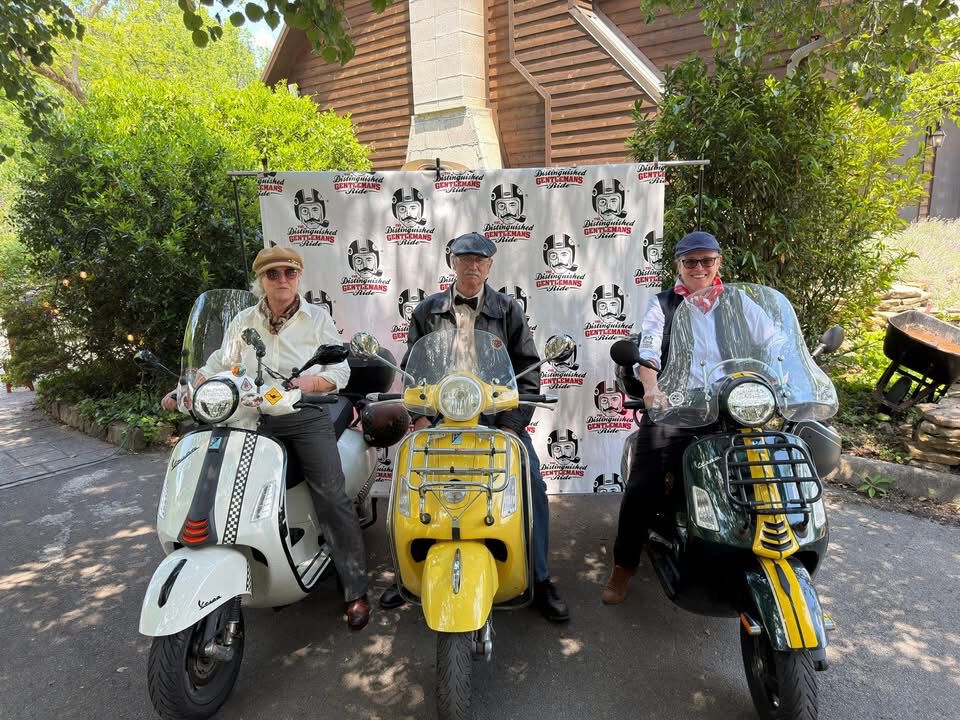 Vespa Club of Knoxville representing.