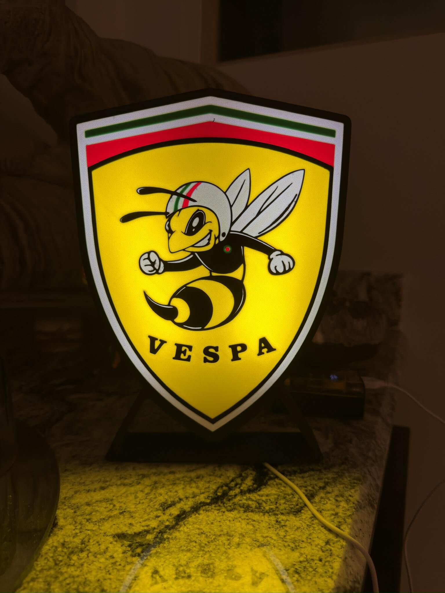 Vespa light box