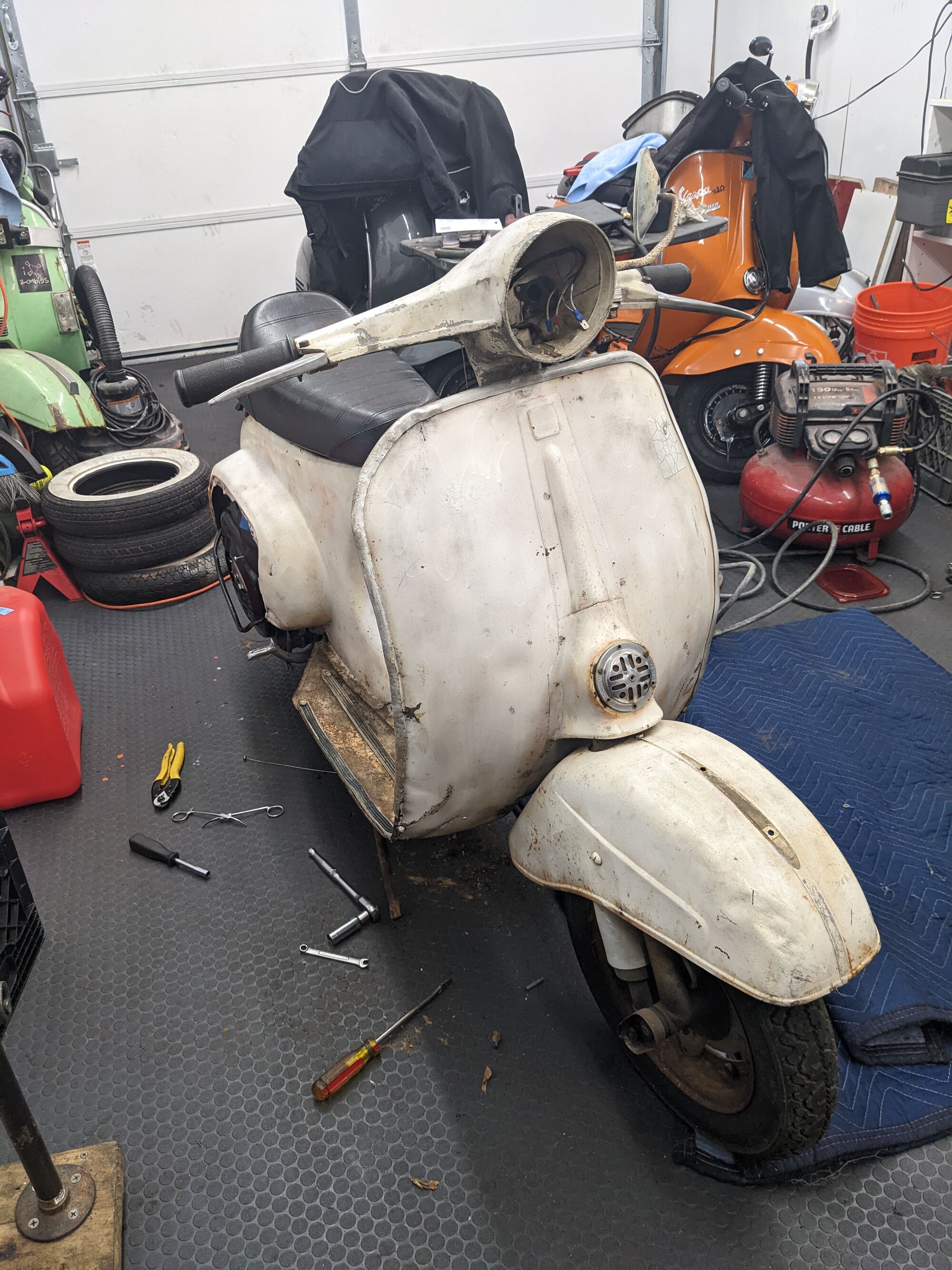 When even the rattlecan respray is patina, you know it's seen some things.