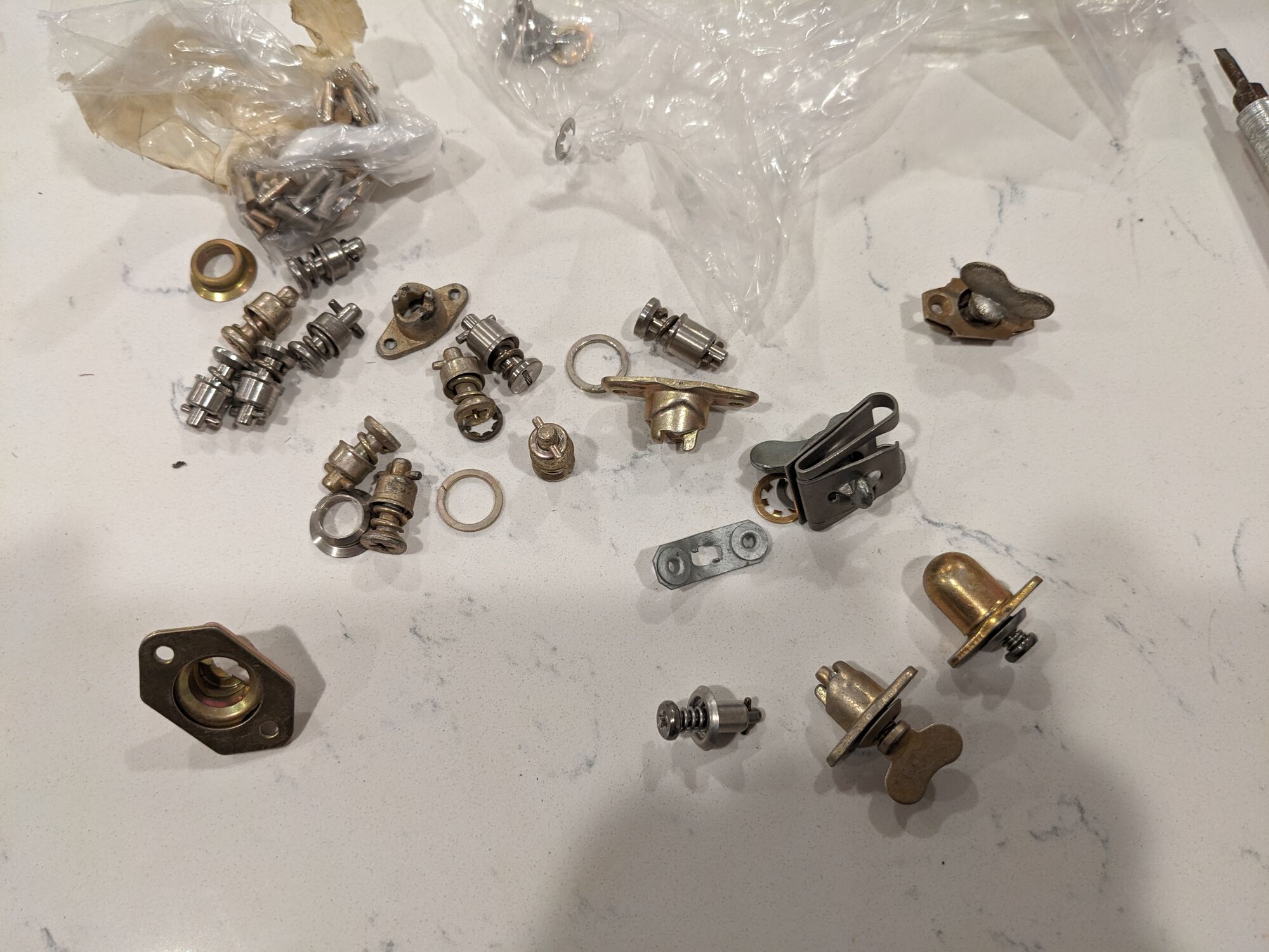 A wealth of fasteners
