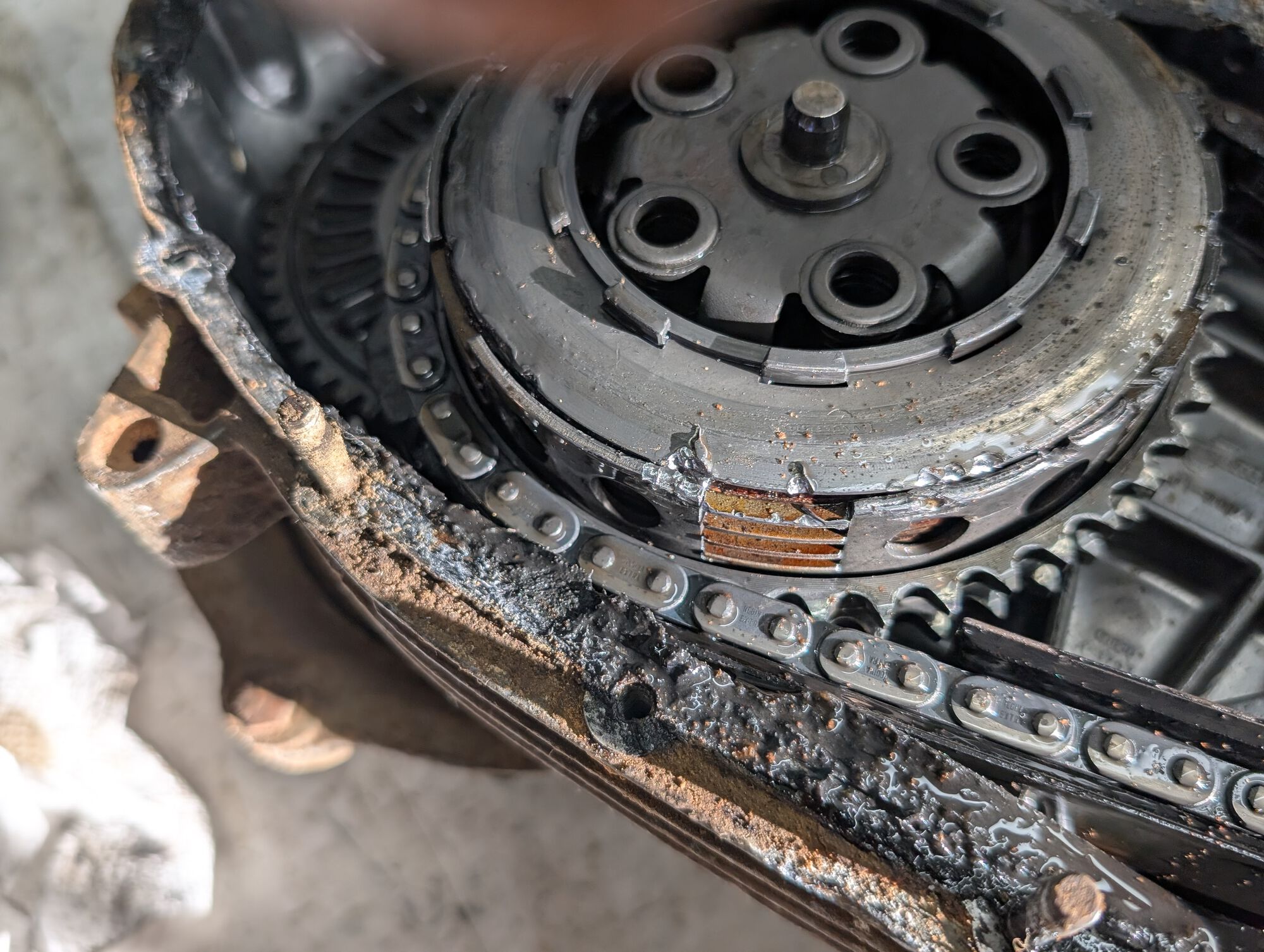 I don't know what happened there, but I bet it was loud (maybe lost the clutch circlip?)