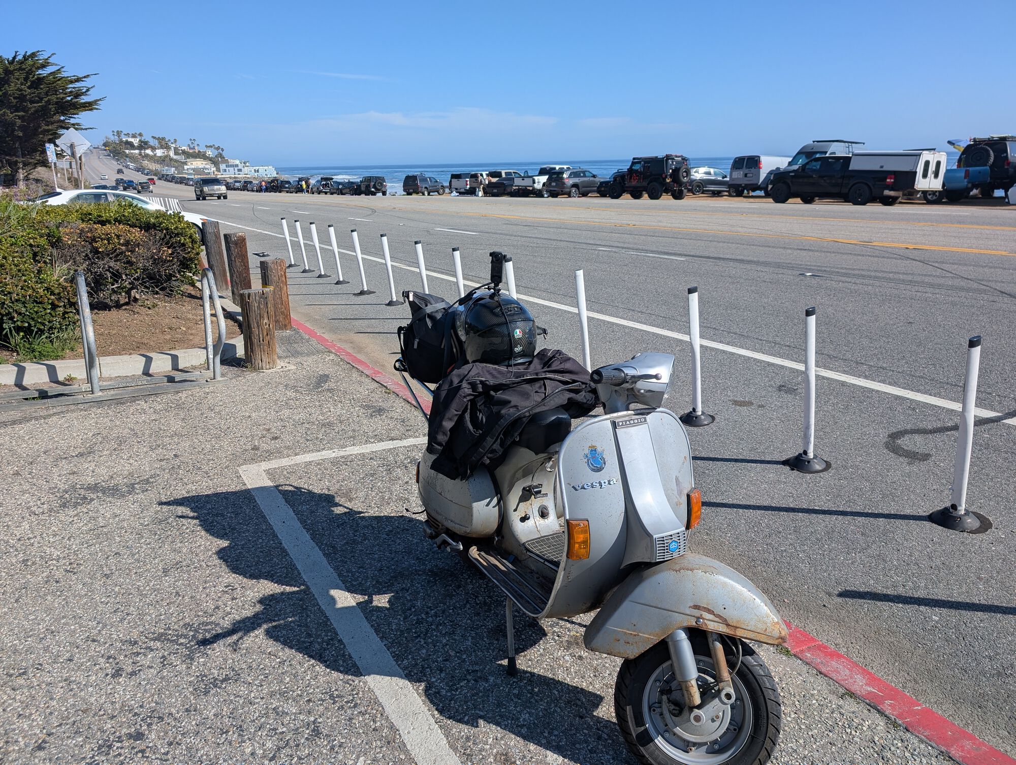 First man to the lunch stop