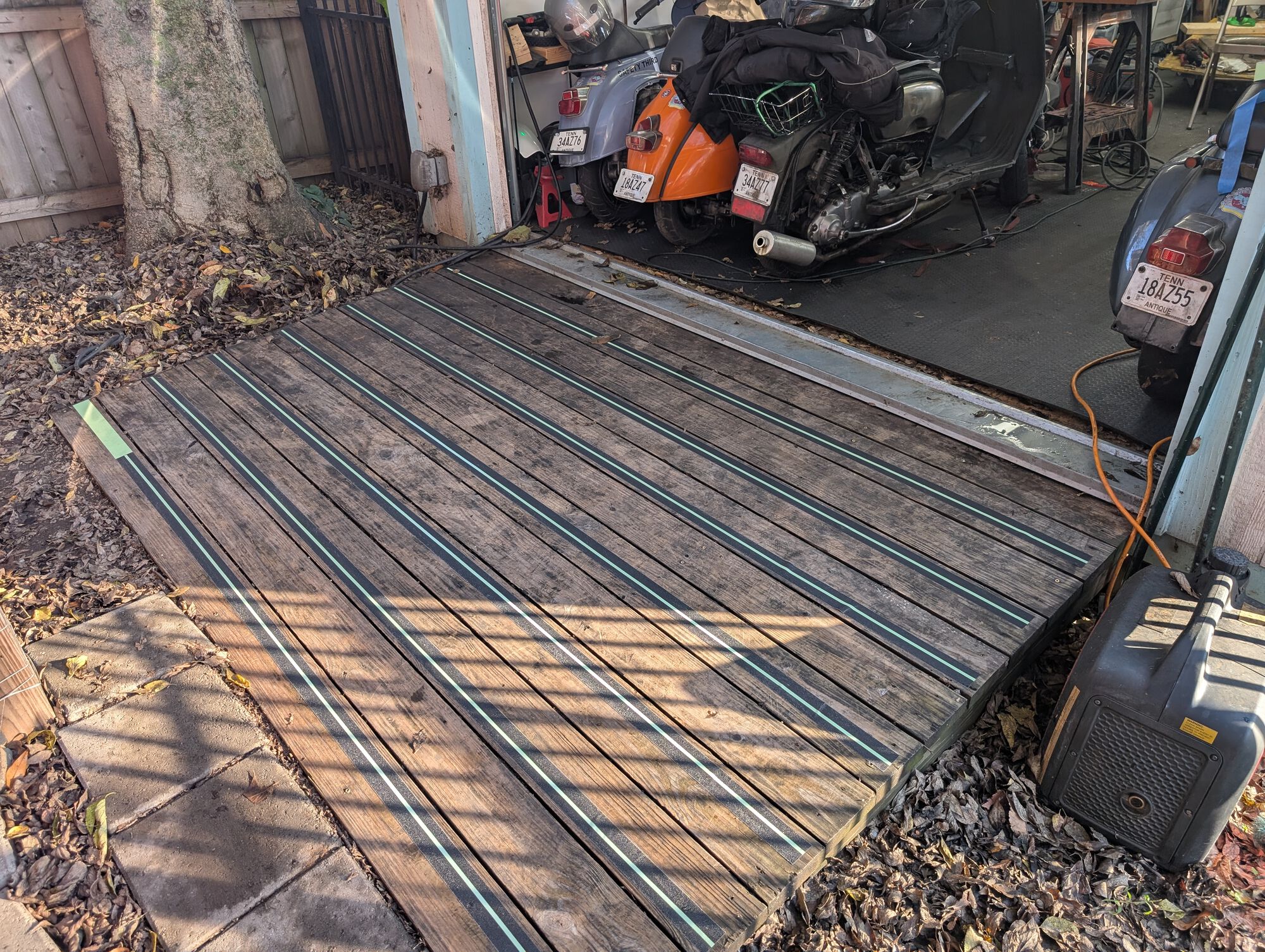 It may not look like it, but this is a deathtrap when it's wet