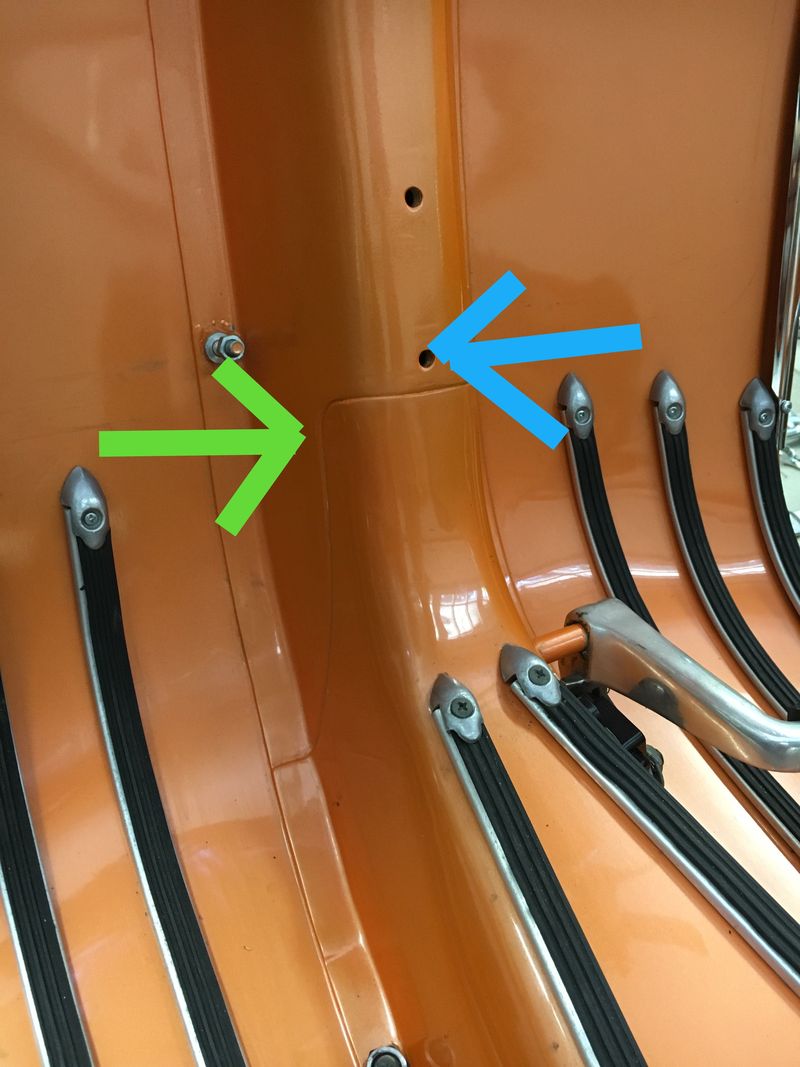 Modern Vespa Frame cross section insights