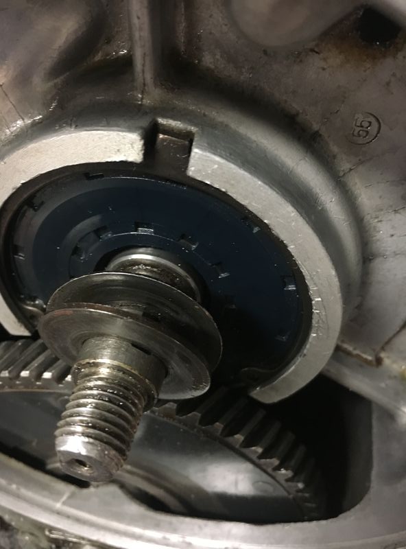 Washers slid on to show - but not seated for this picture...