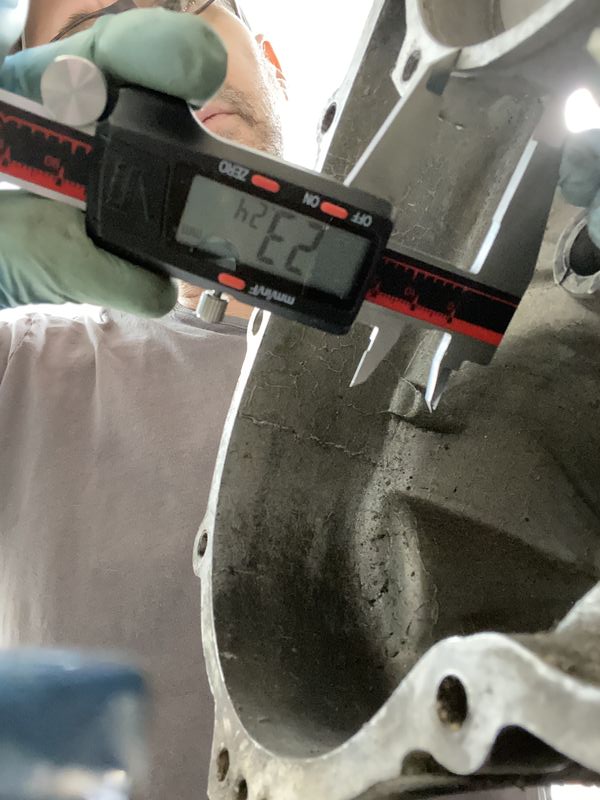 So I measured it on the P200