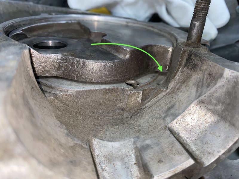 If I can build it up here with tooling steel, then shape it to have a cutting edge - then maybe I can spindle the slot in my cases...