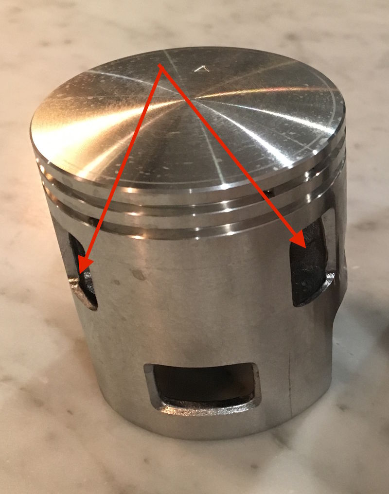 Next set of pics shows how these holes align with cyl ports