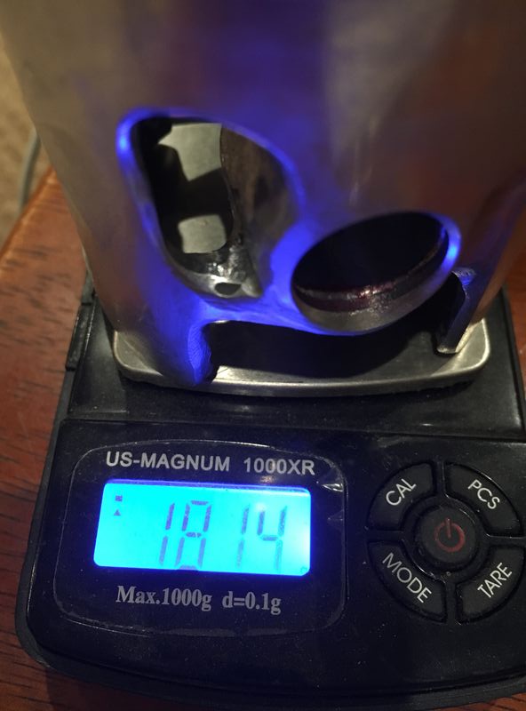 Dropped some weight ~ 13g