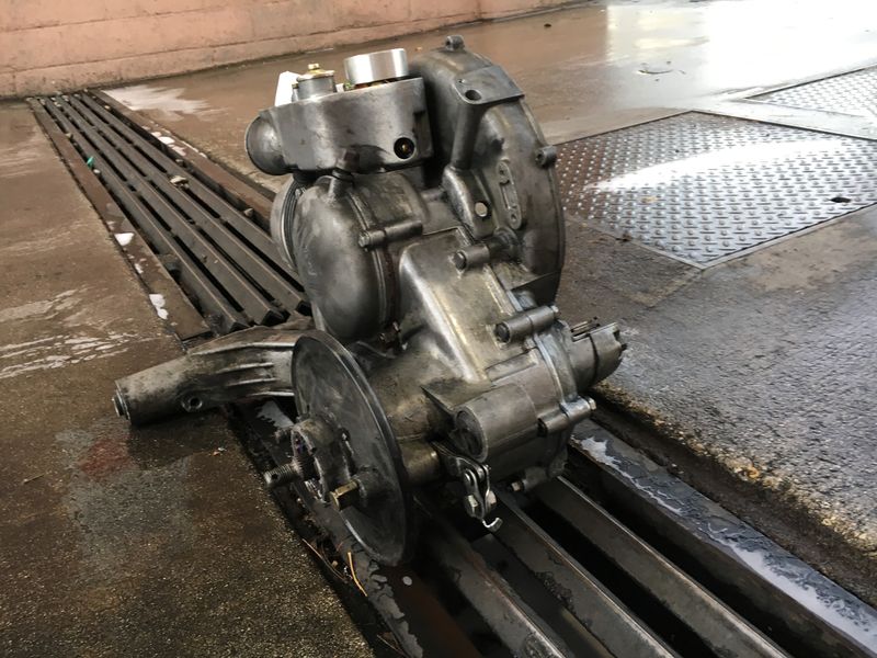 taped closed any inlets and took to car wash - tks Craig.