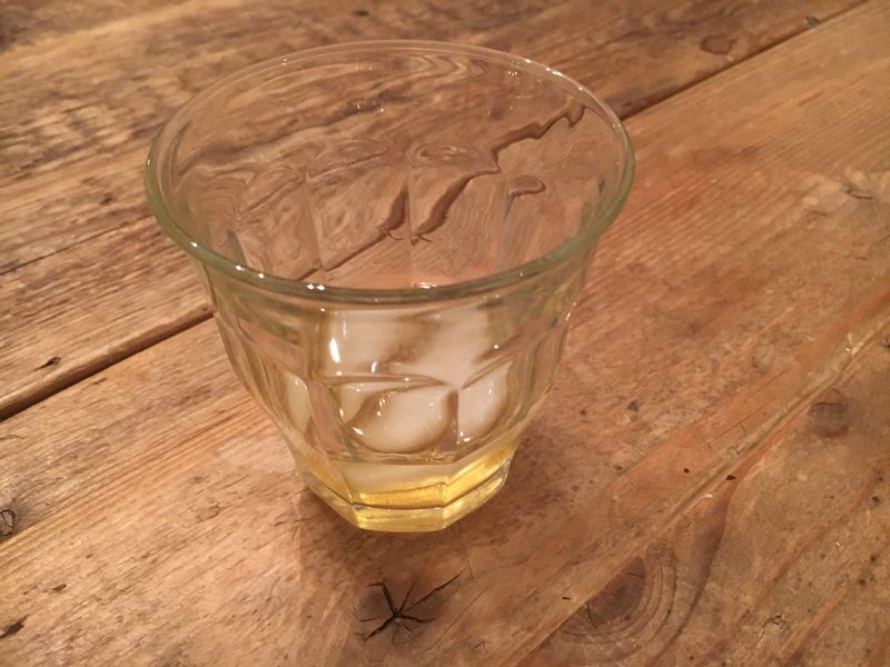 Poured one of these