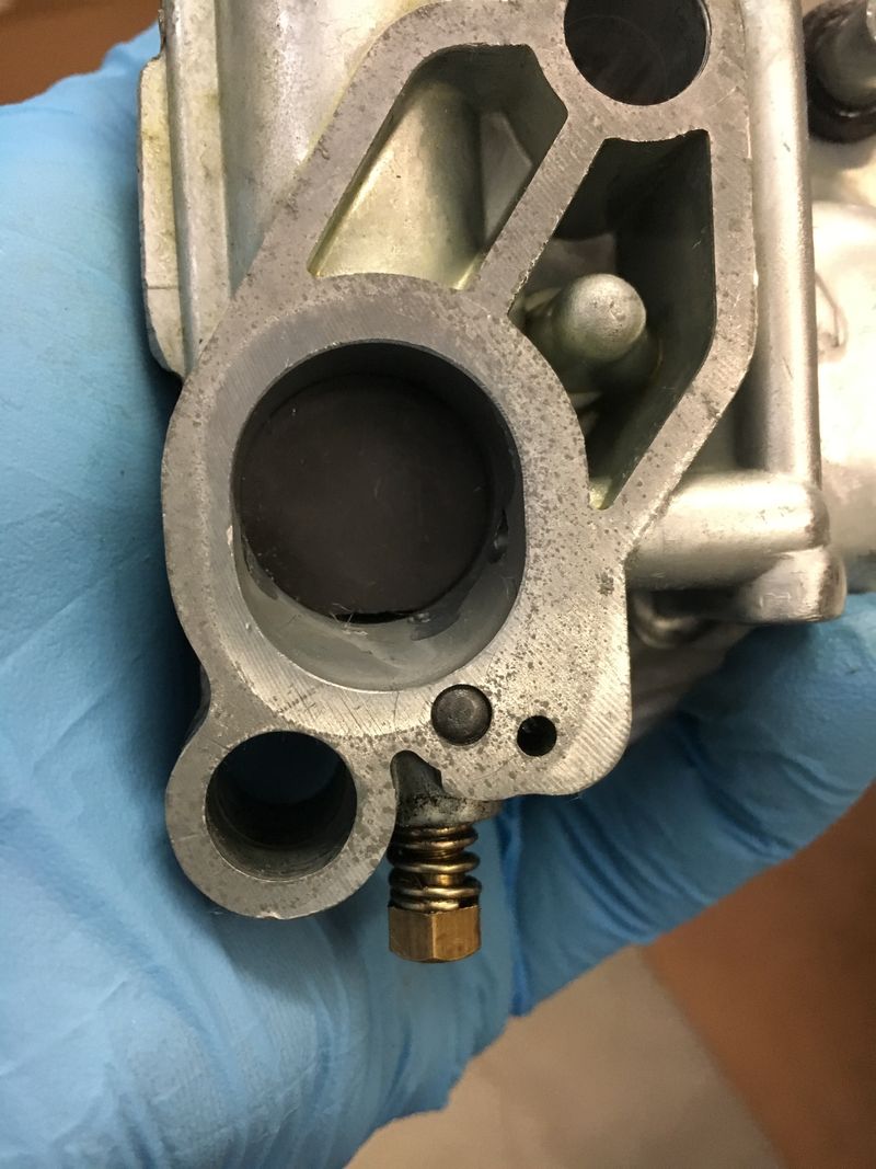 Looks to me like carb has also been ported/ground?