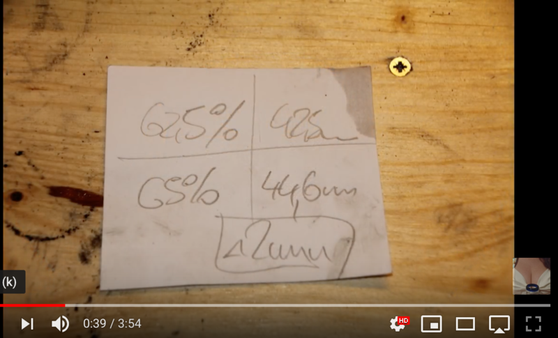 Numbers on the right are his port width measures (I think).  He clearly wants to grind 2 mm extra width to get to 65%.  But 65% of what Im not sure.