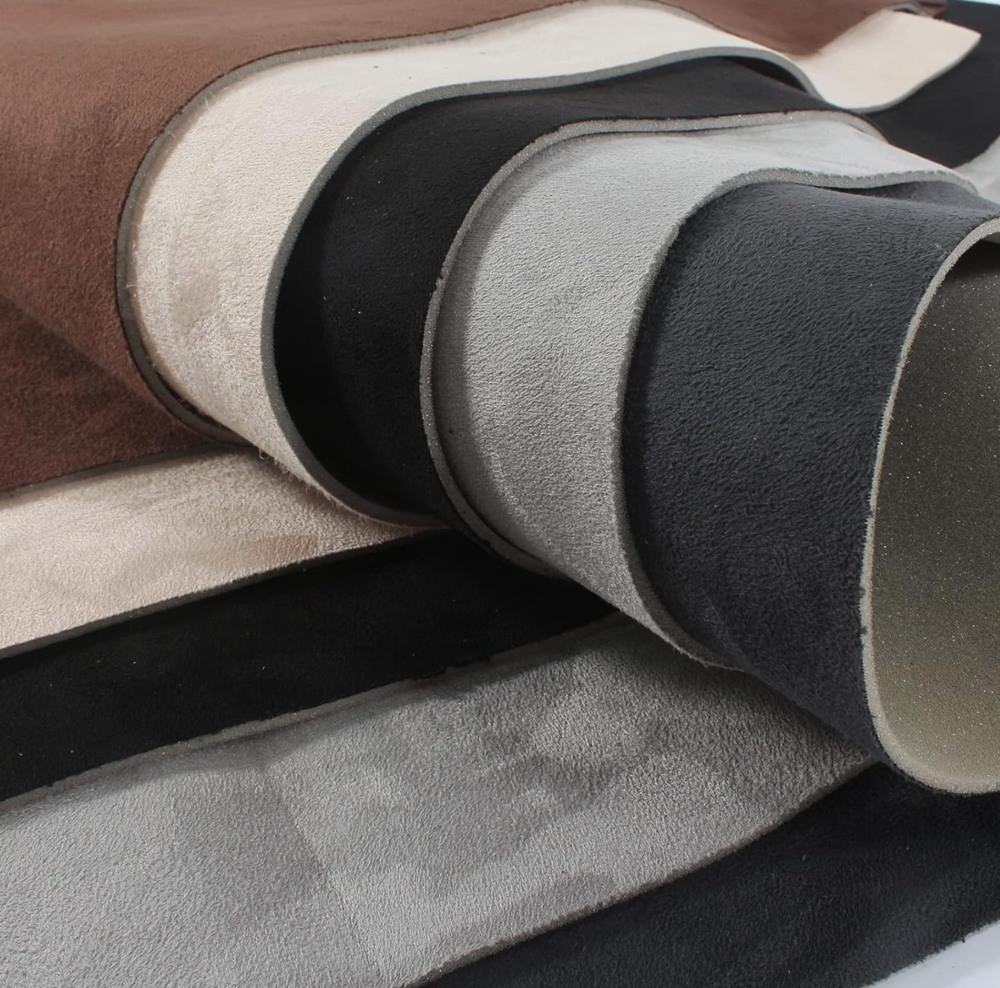 Alcantara - suede like - looks nice