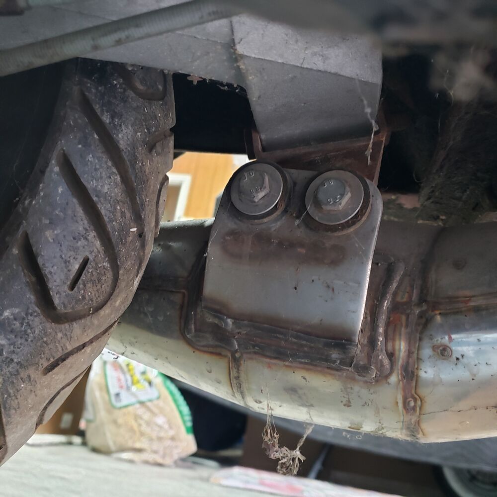 Quality Fabrication on the Exhaust.
