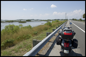 Entering Cedar Key