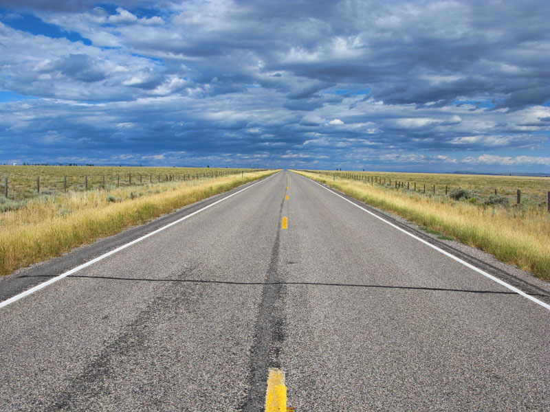 The open road - America!
