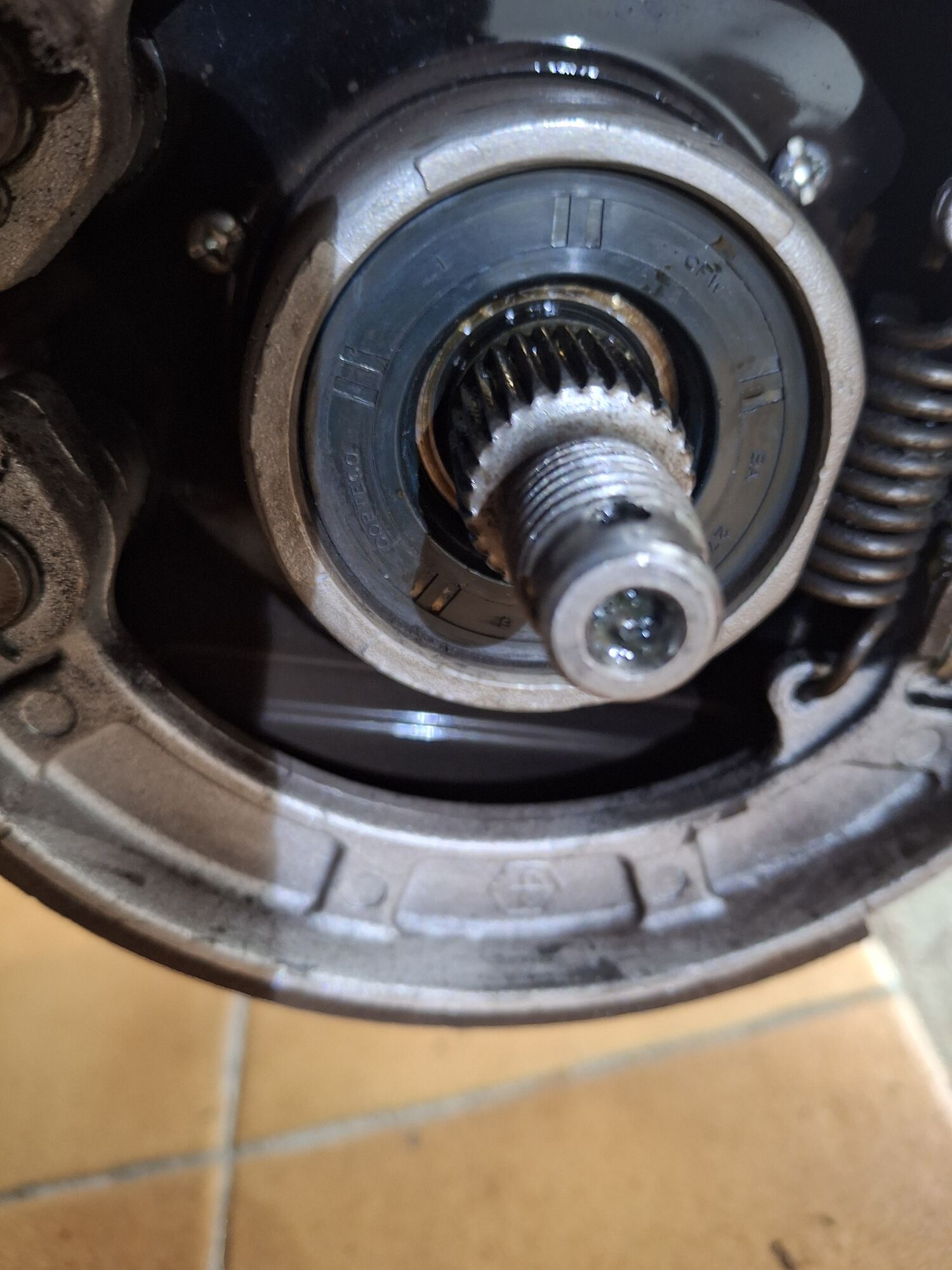 shaft end