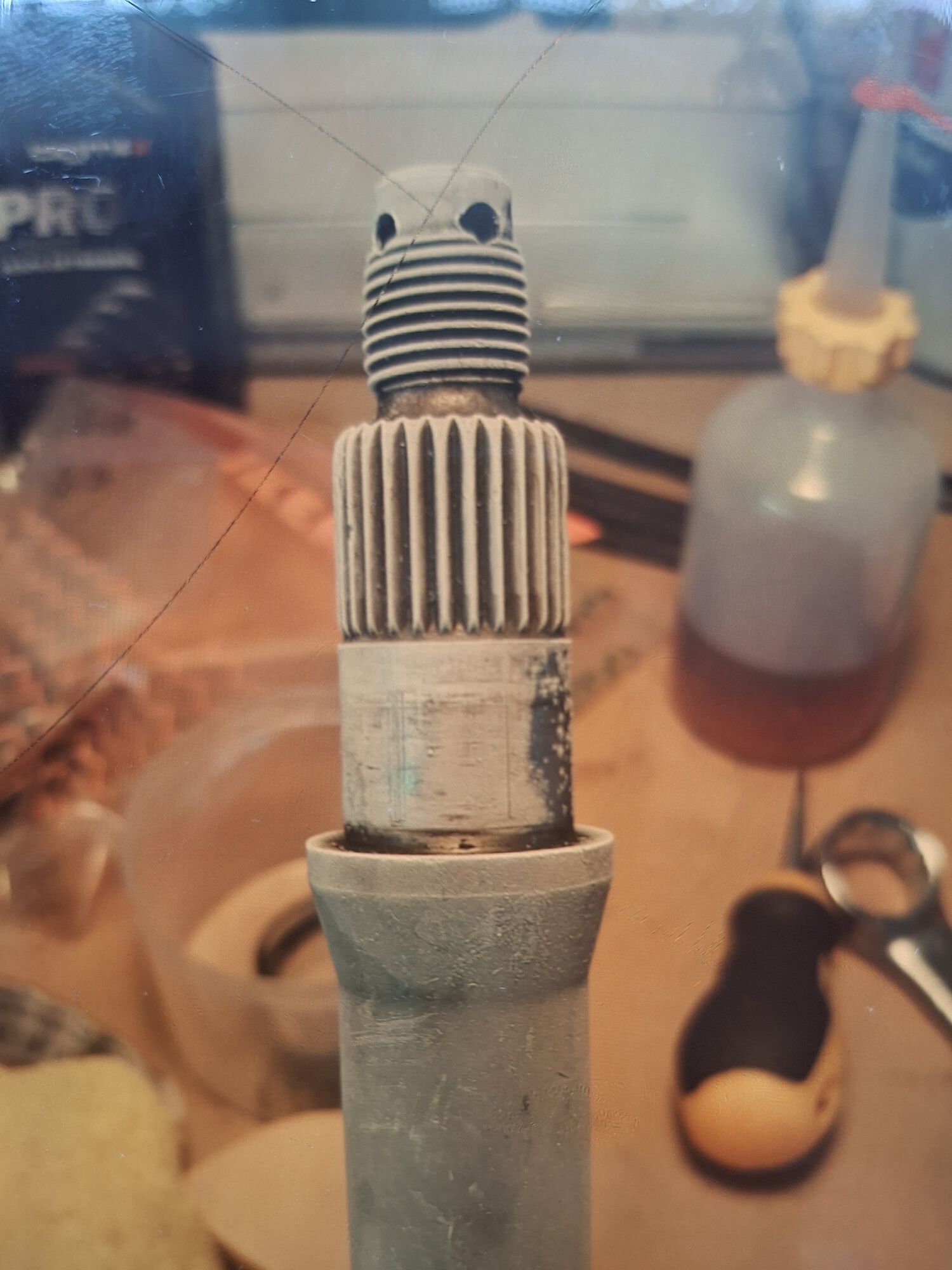 end of shaft
