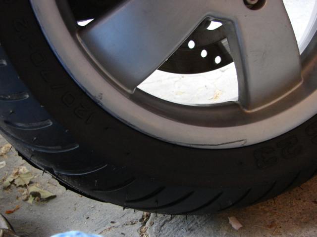 Gouges Out Of A Rim Modern Vespa : protecting rims
