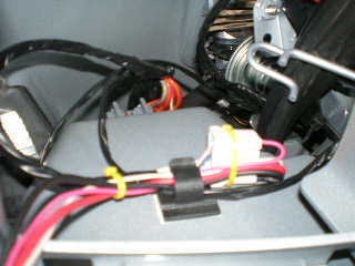 mating to the alarm connector