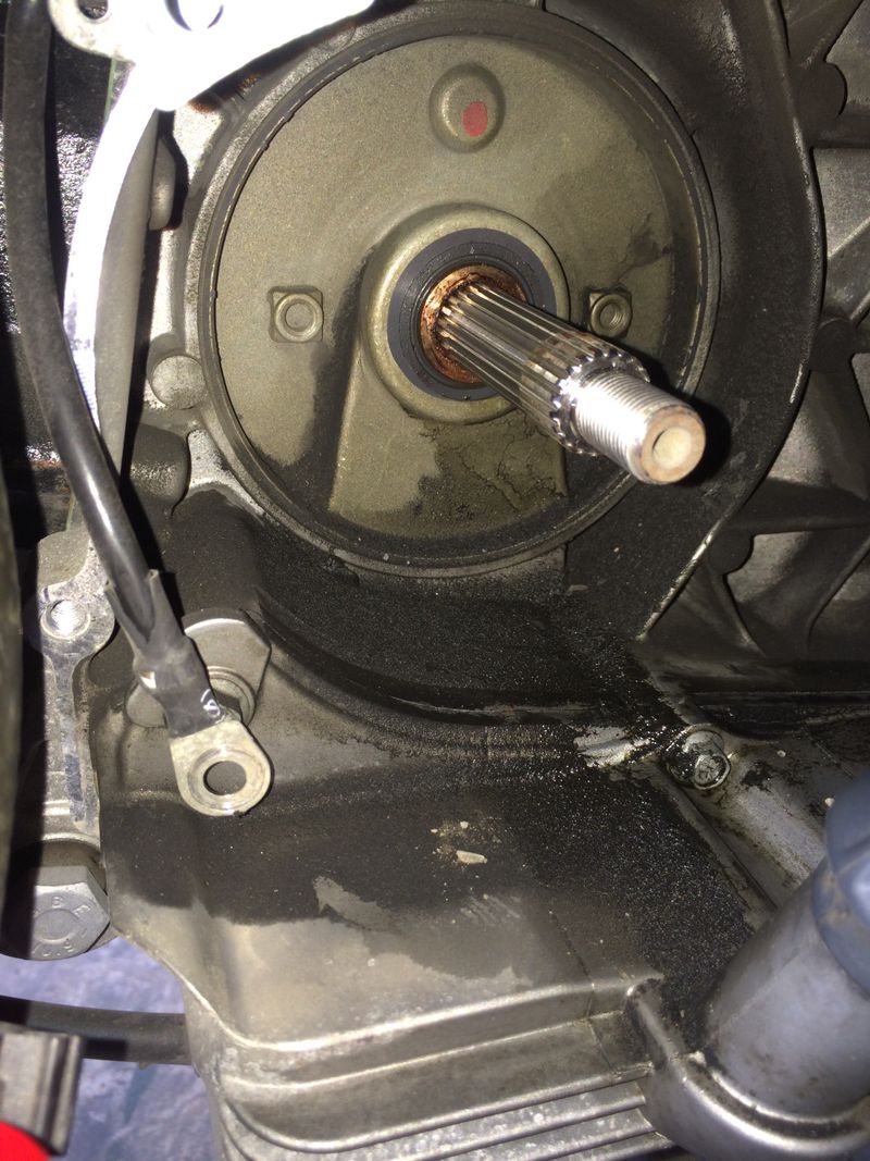 Modern Vespa '13 GTS Oil Leak