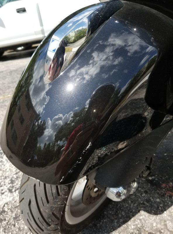 Modern Vespa touch up paint