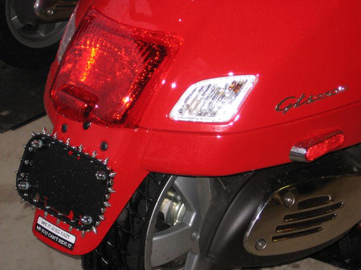 No plate but I have the frame... Love this sticker too!!